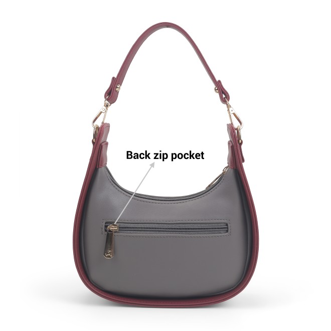 Mochi Women Grey Hand Bags Shoulder Bag (SKU: 66-489-14-10) Mochi Women Grey Hand Bags Shoulder Bag (SKU: 66-489-14-10)