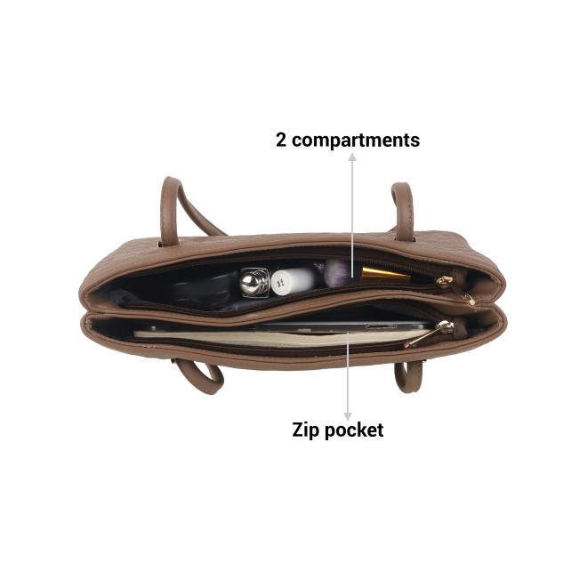 Mochi Women Khaki Hand Bags Satchel Bags (SKU: 66-493-62-10) Mochi Women Khaki Hand Bags Satchel Bags (SKU: 66-493-62-10)
