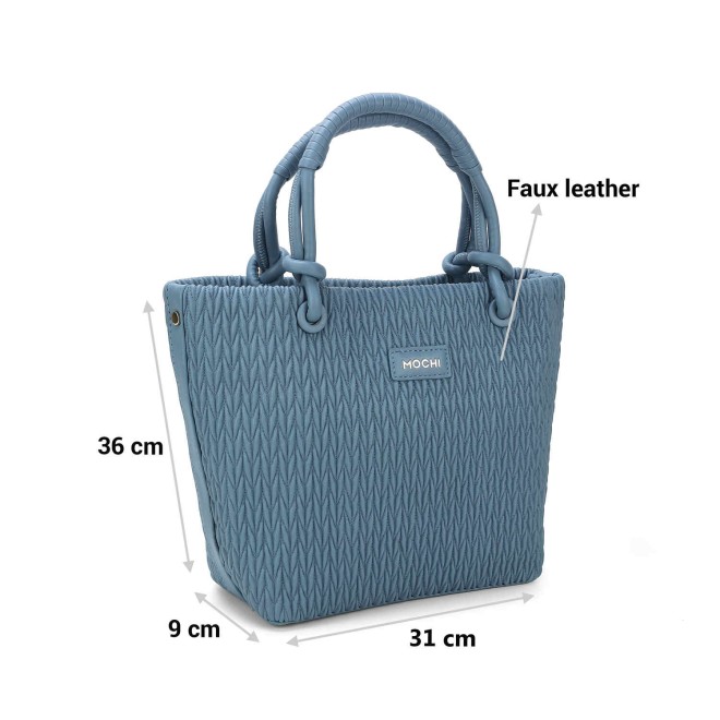 Mochi Women Blue Casual Satchels (SKU: 66-503-45-10)
