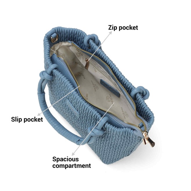 Mochi Women Blue Casual Satchels (SKU: 66-503-45-10)
