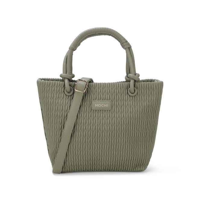 Mochi Women Green Casual Satchels (SKU: 66-503-21-10)