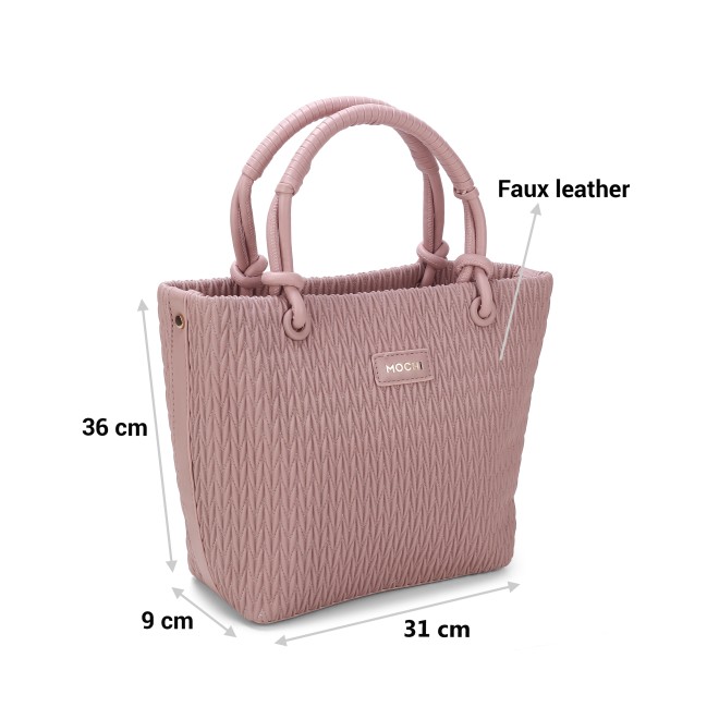 Mochi Women Pink Casual Satchels (SKU: 66-503-24-10)