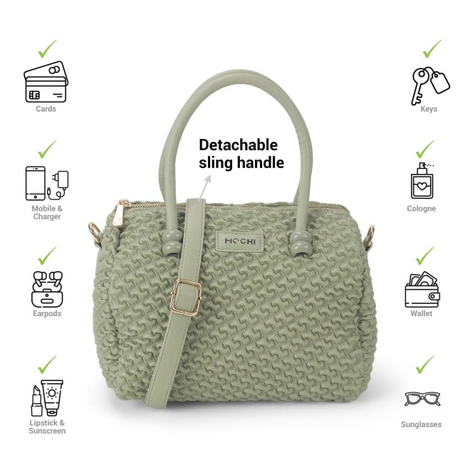 Mochi Women Green Casual Sling Bag (SKU: 66-504-21-10)