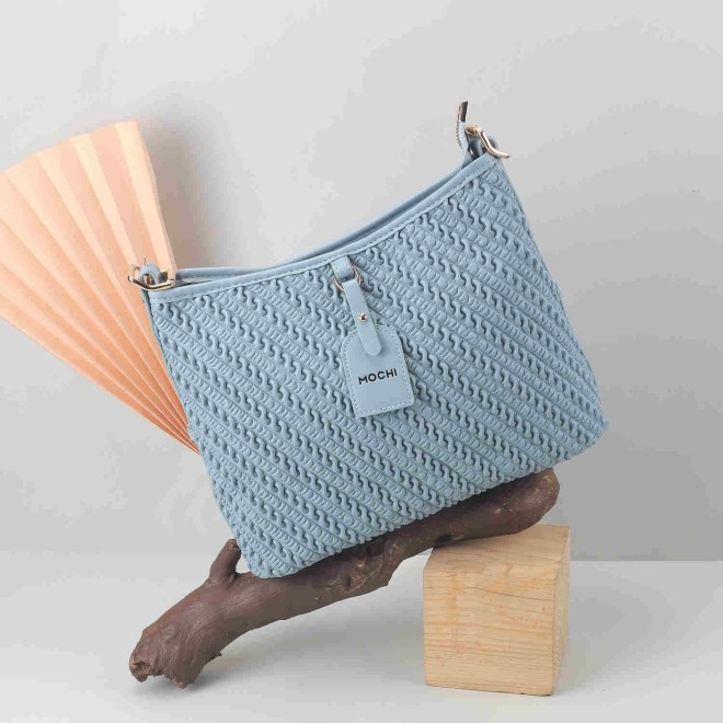 Mochi Women Blue Casual Sling Bag