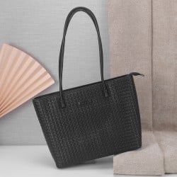 Mochi Women Black Casual Shoulder Bag