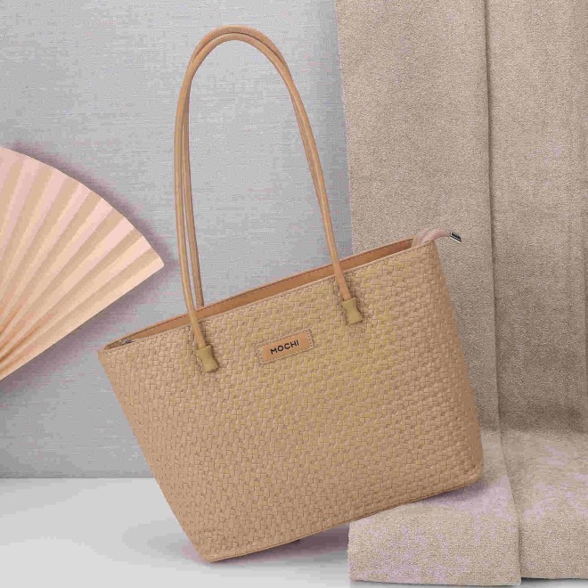 Mochi Women Tan Casual Shoulder Bag