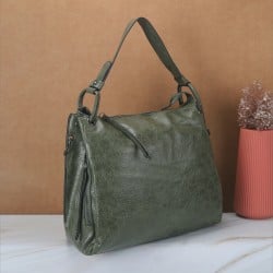 Mochi Women Green Casual Shoulder Bag