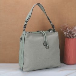 Mochi Women Green Casual Shoulder Bag