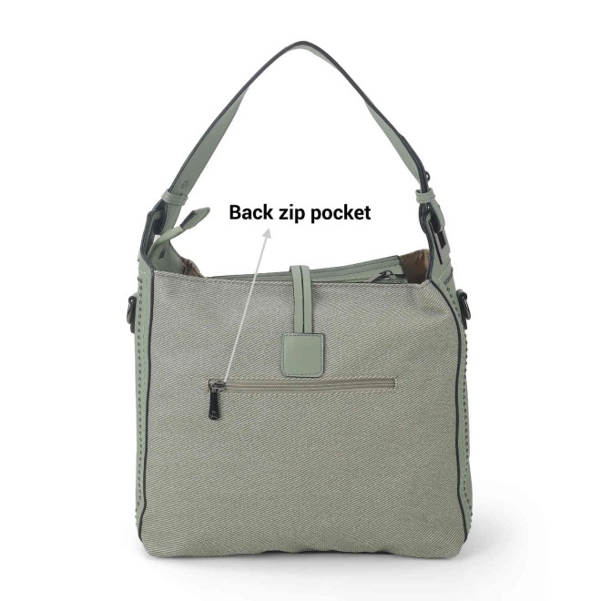 Mochi Women Green Casual Shoulder Bag (SKU: 66-525-21-10)