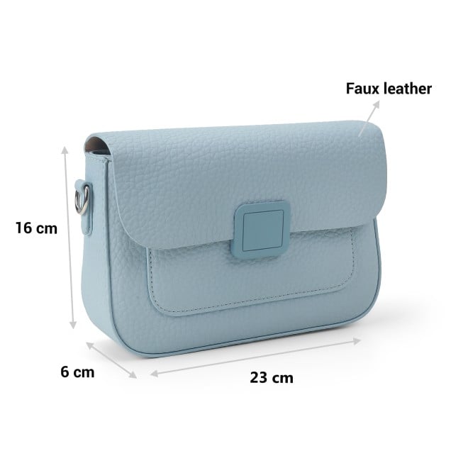 Mochi Women Blue Casual Sling Bag (SKU: 66-530-45-10)