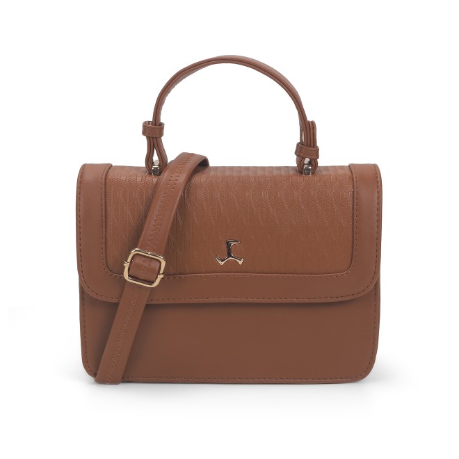 Women Tan Hand Bags Satchel Bags