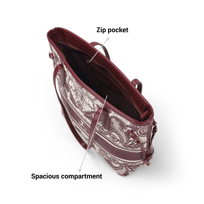 Mochi Women Maroon Hand Bags Shoulder Bag (SKU: 66-588-44-10) Mochi Women Maroon Hand Bags Shoulder Bag (SKU: 66-588-44-10)