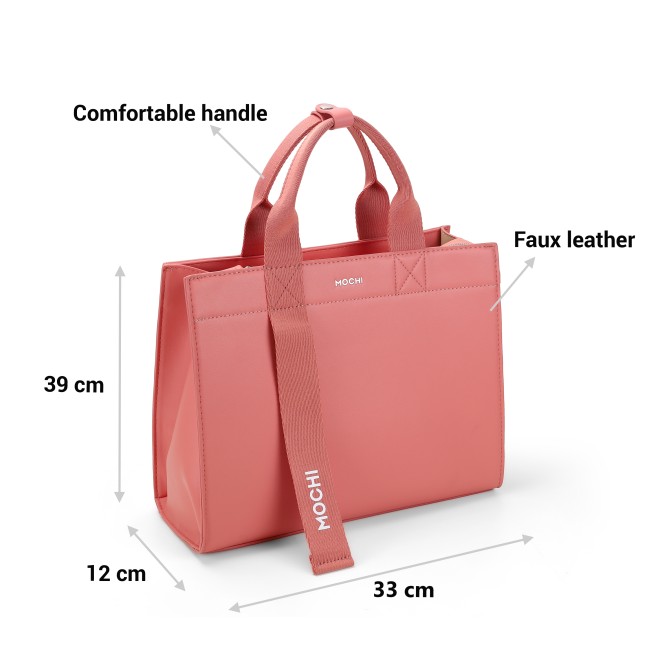 Mochi Women Pink Hand Bags Satchel Bags (SKU: 66-592-24-10)