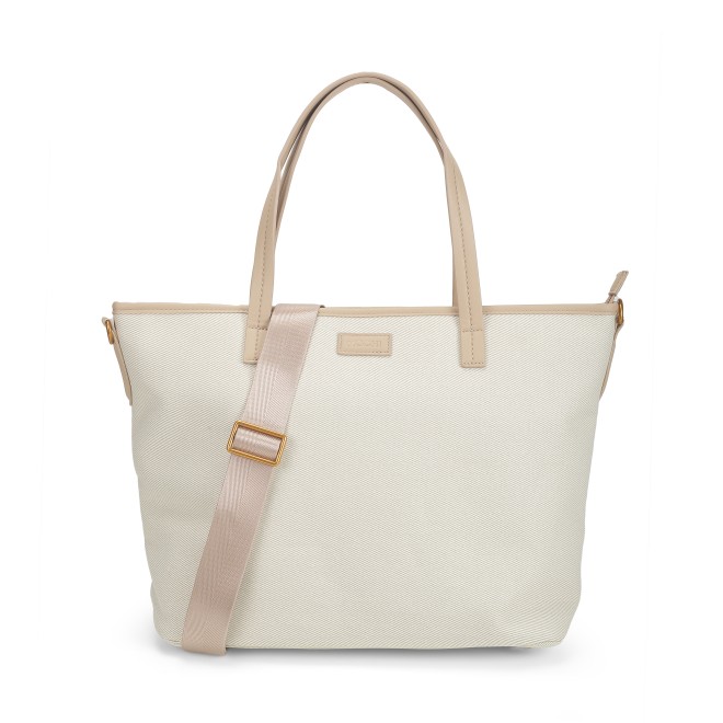 Mochi Women Beige Hand Bags Satchel Bags