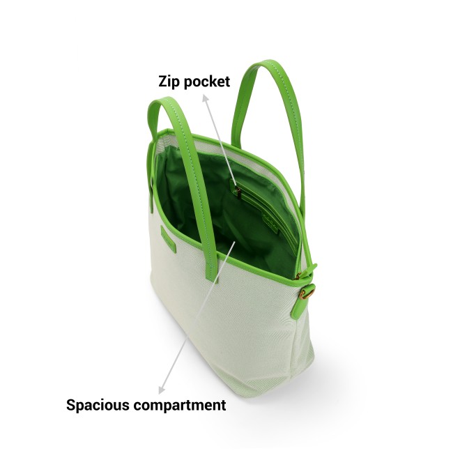 Mochi Women Green Hand Bags Satchel Bags (SKU: 66-597-21-10)