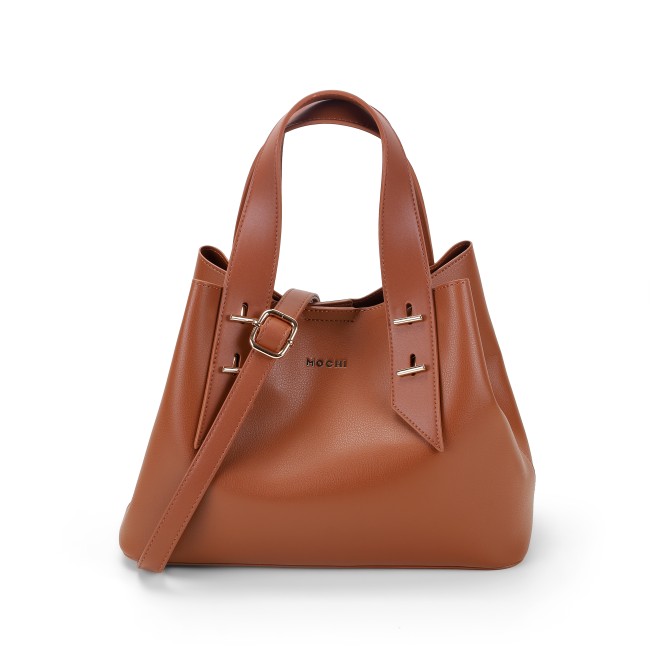 Mochi Women Brown Hand Bags Satchel Bags