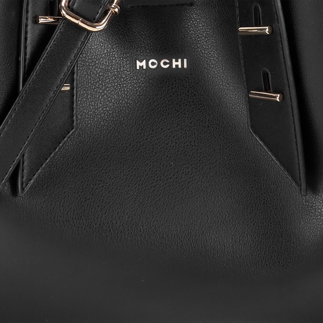 Mochi Women Black Hand Bags Satchel Bags (SKU: 66-602-11-10)