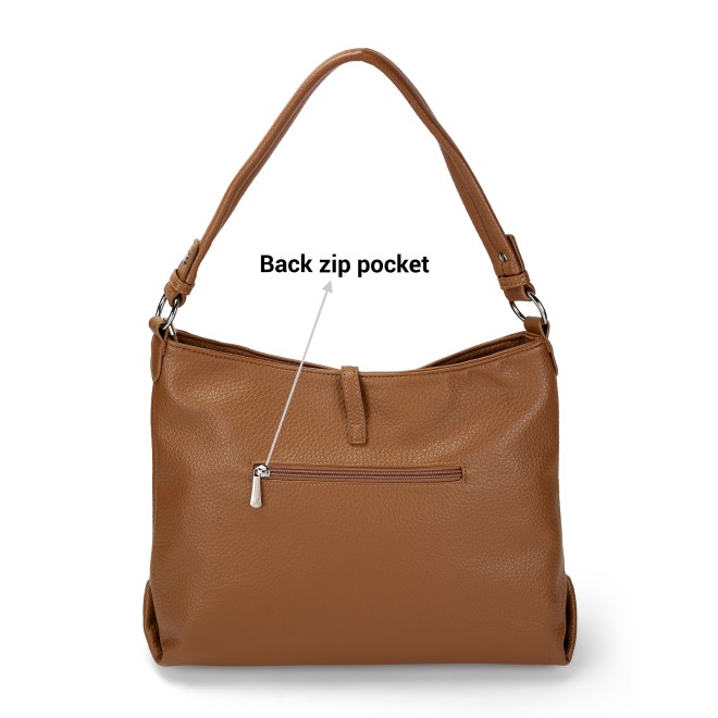 Mochi Women Brown Hand Bags Shoulder Bag (SKU: 66-607-12-10)