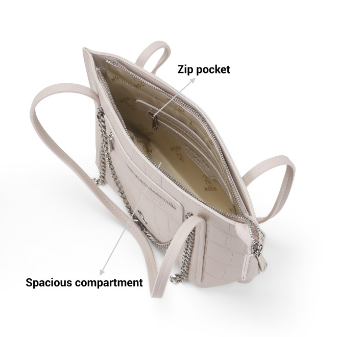 Mochi Women Off-White Hand Bags Shoulder Bag (SKU: 66-608-66-10)