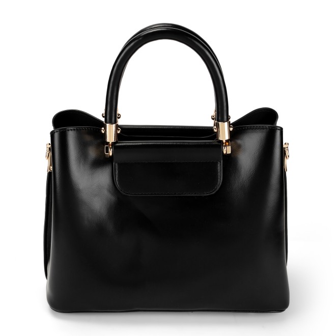 Mochi Women Black Hand Bags Satchel Bags (SKU: 66-609-11-10)