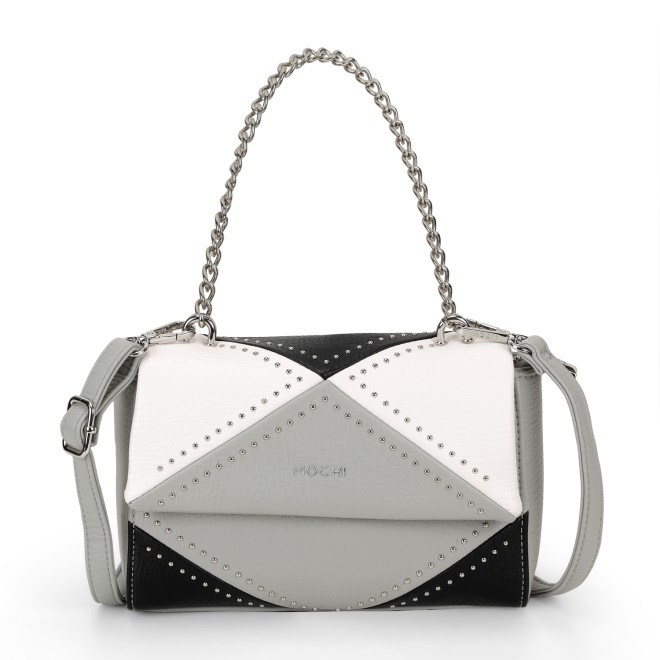 Mochi Women Black Satchel Bag