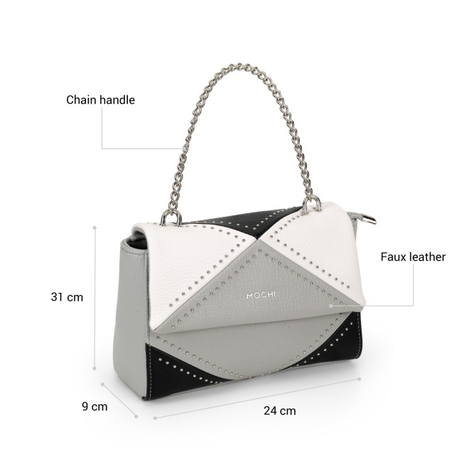 Mochi Women Black Satchel Bag (SKU: 66-614-11-10)