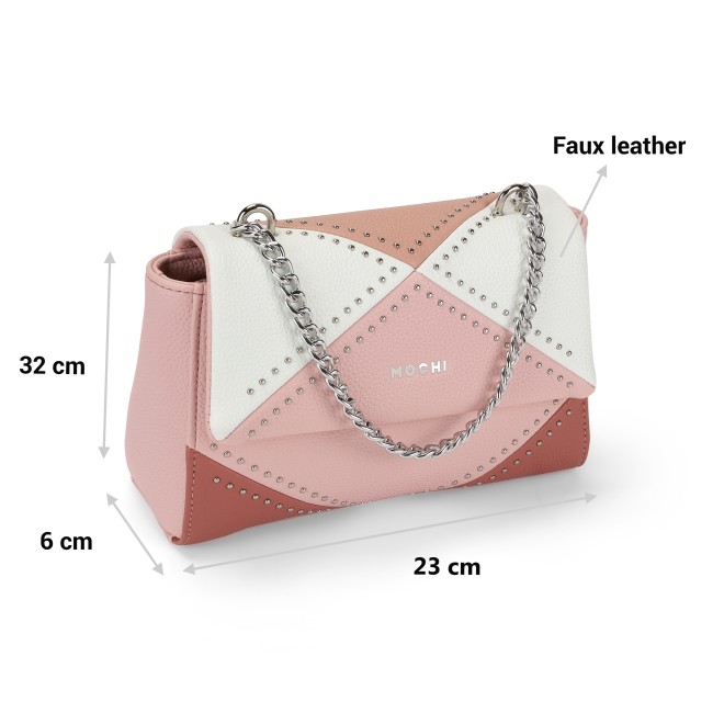 Mochi Women Pink Hand Bags Sling Bags (SKU: 66-614-24-10)