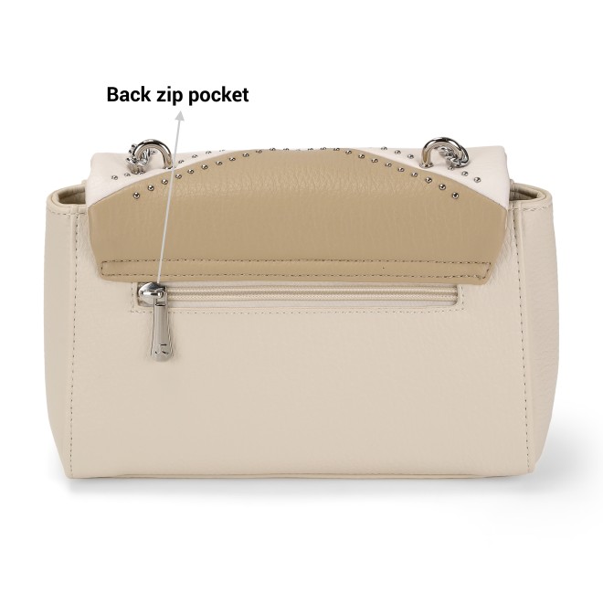 Mochi Women Off-white Hand Bags Sling Bags (SKU: 66-614-66-10)