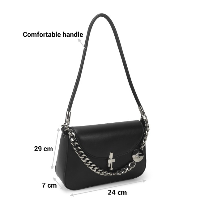 Mochi Women Black Hand Bags Shoulder Bag (SKU: 66-636-11-10)