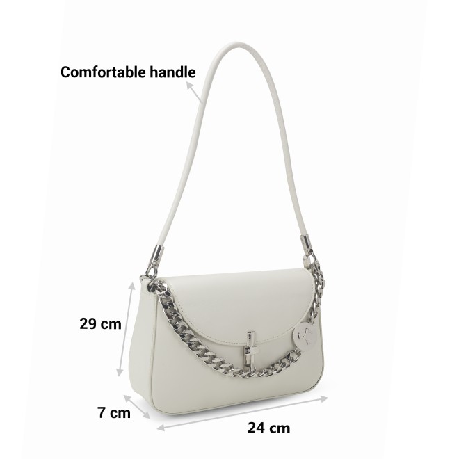 Mochi Women Off-White Hand Bags Shoulder Bag (SKU: 66-636-66-10)