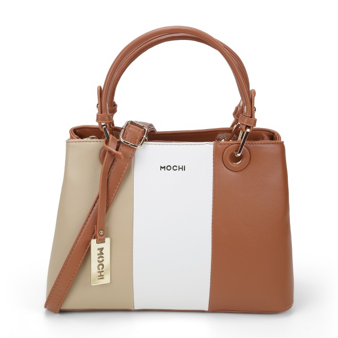 Mochi Women Brown Hand Bags Satchel Bags