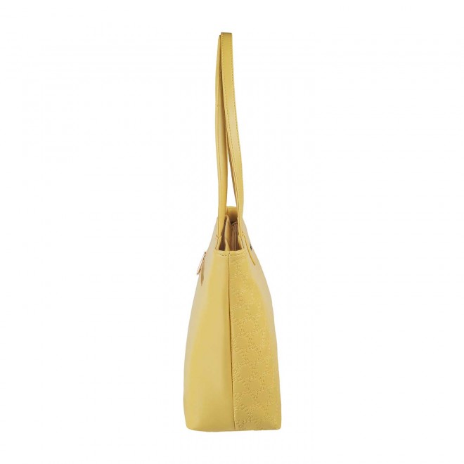 Mochi Women Yellow Hand Bags Tote bag (SKU: 66-66-33-10)
