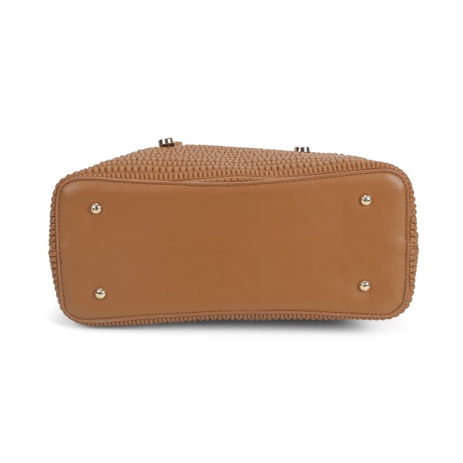 Mochi Women Tan Hand Bags Satchel Bags (SKU: 66-663-23-10)