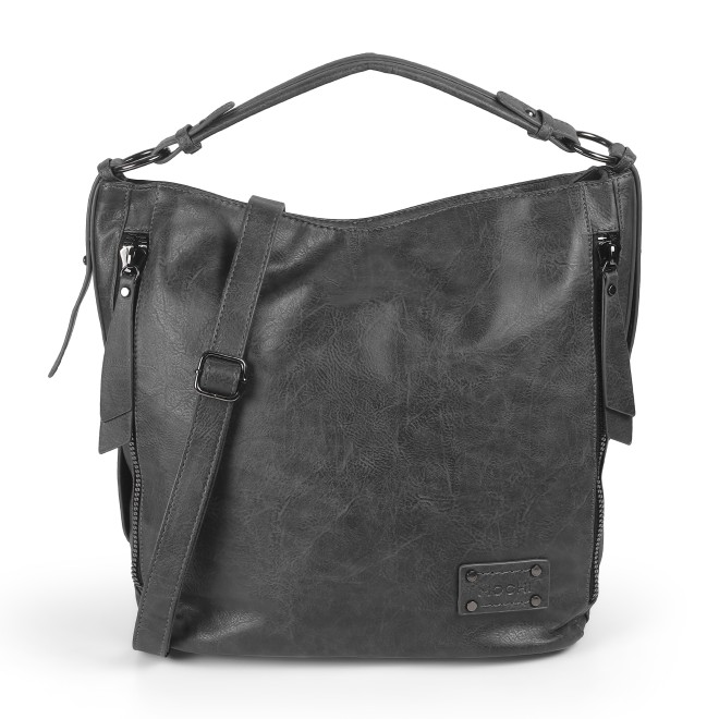 Mochi Women Grey Hand Bags Satchel Bags