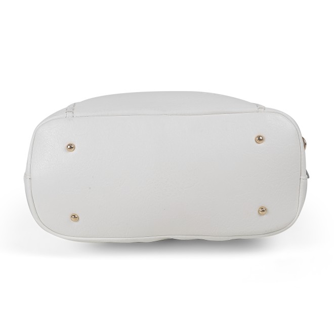 Mochi Women White Hand Bags Satchel Bags (SKU: 66-668-16-10)