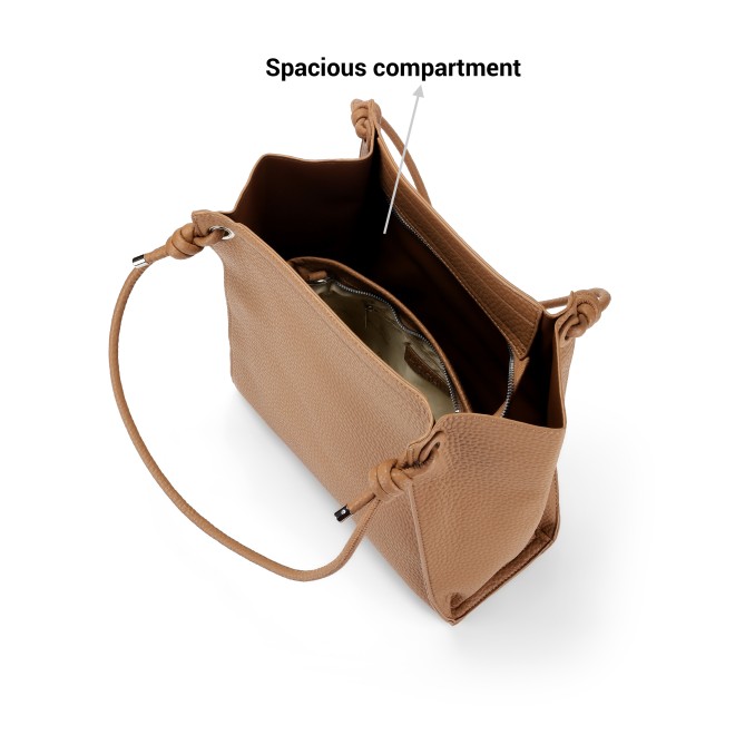 Mochi Women Khaki Hand Bags Shoulder Bag (SKU: 66-686-62-10) Mochi Women Khaki Hand Bags Shoulder Bag (SKU: 66-686-62-10)