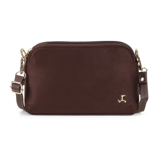 Mochi Women Brown-suede Sling Bag (SKU: 66-6881-35-10)