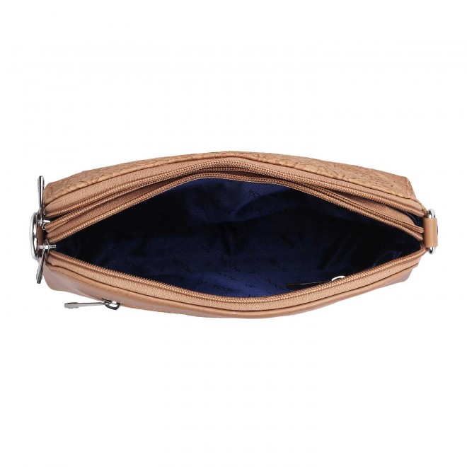 Mochi Women Beige Bag Zip Top Sling (SKU: 66-6881-20-10)