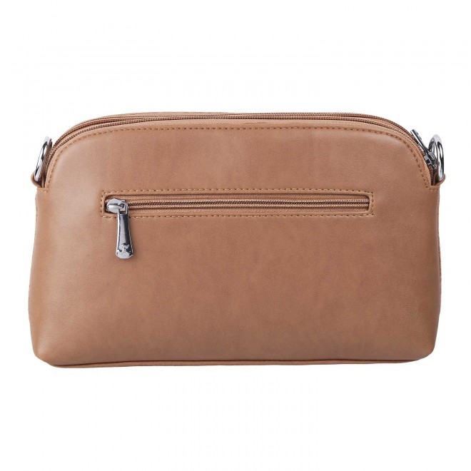 Mochi Women Beige Bag Zip Top Sling (SKU: 66-6881-20-10)