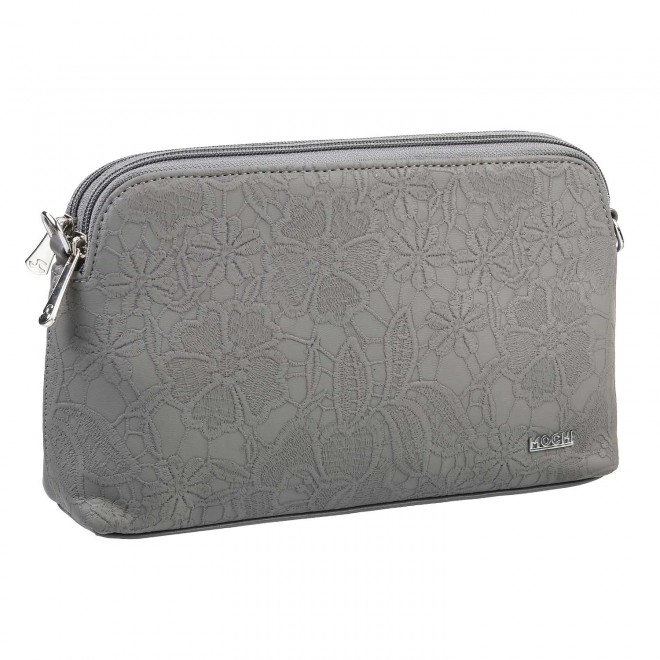 Mochi Women Grey Bag Zip Top Sling (SKU: 66-6881-14-10)