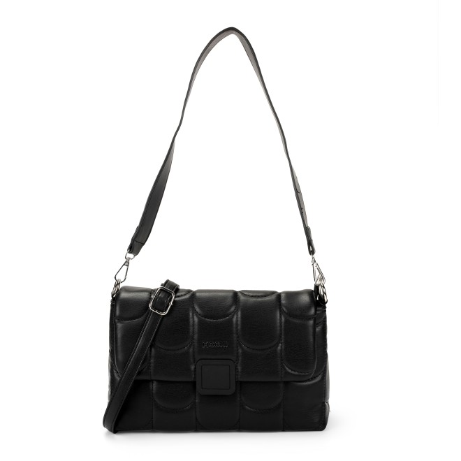 Mochi Women Black Hand Bags Sling Bags