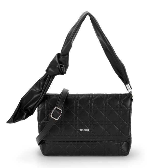 Mochi Women Black Hand Bags Shoulder Bag