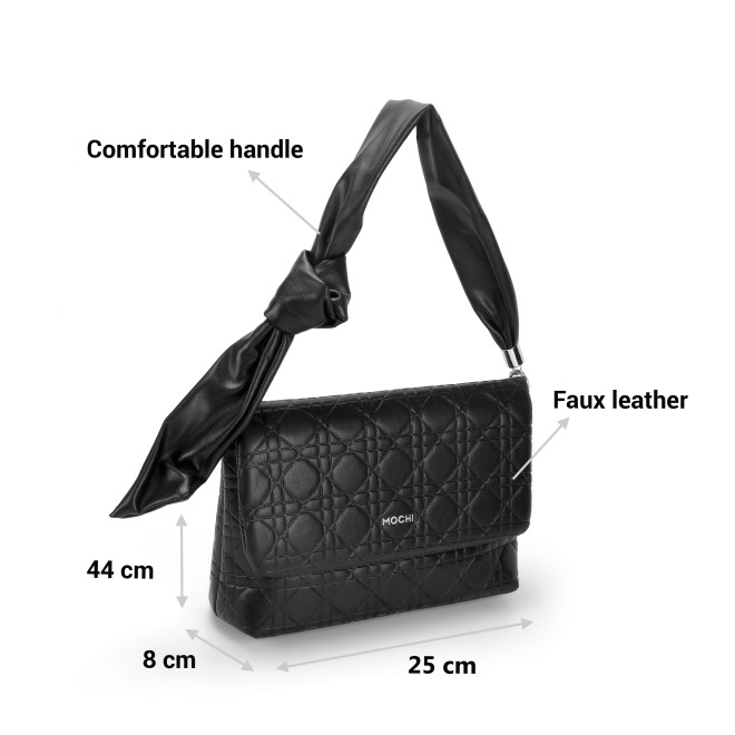 Mochi Women Black Hand Bags Shoulder Bag (SKU: 66-691-11-10)