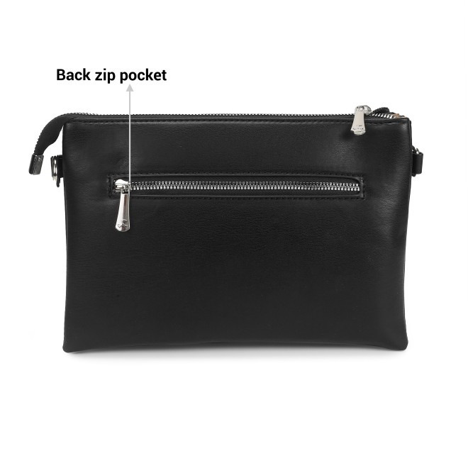 Mochi Women Black Hand Bags Sling Bags (SKU: 66-692-11-10)