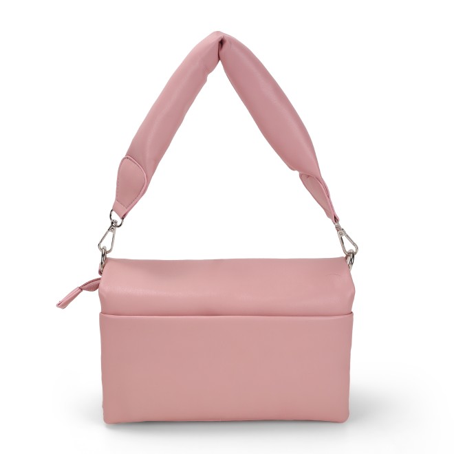 Mochi Women Pink Hand Bags Zip Top Sling (SKU: 66-693-24-10)