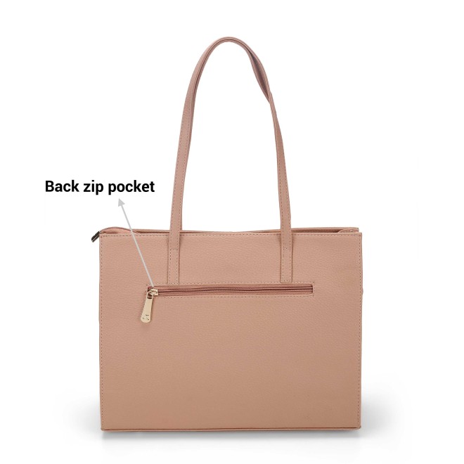 Mochi Women Pink Tote Bag (SKU: 66-697-24-10)