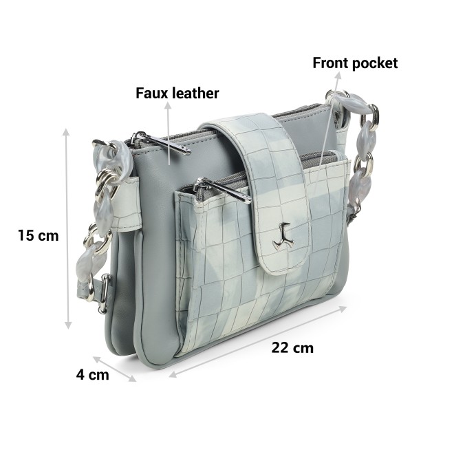 Mochi Women Light-grey Shoulder Bag (SKU: 66-706-59-10) Mochi Women Light-grey Shoulder Bag (SKU: 66-706-59-10)