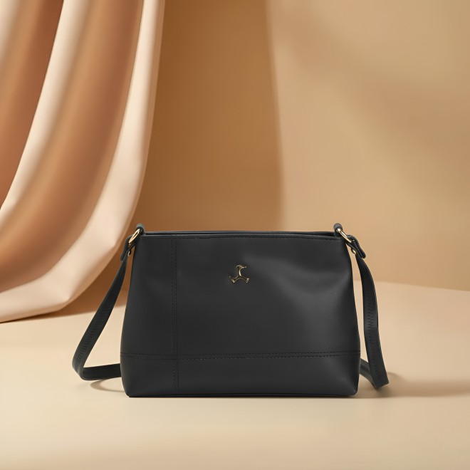 Mochi Women Black Sling Bag (SKU: 66-710-11-10) Mochi Women Black Sling Bag (SKU: 66-710-11-10)