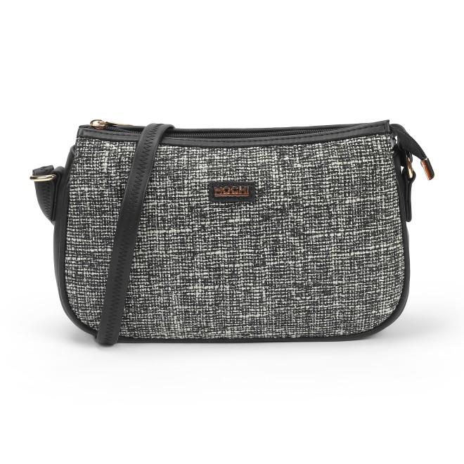 Mochi Women Black Hand Bags Sling Bags