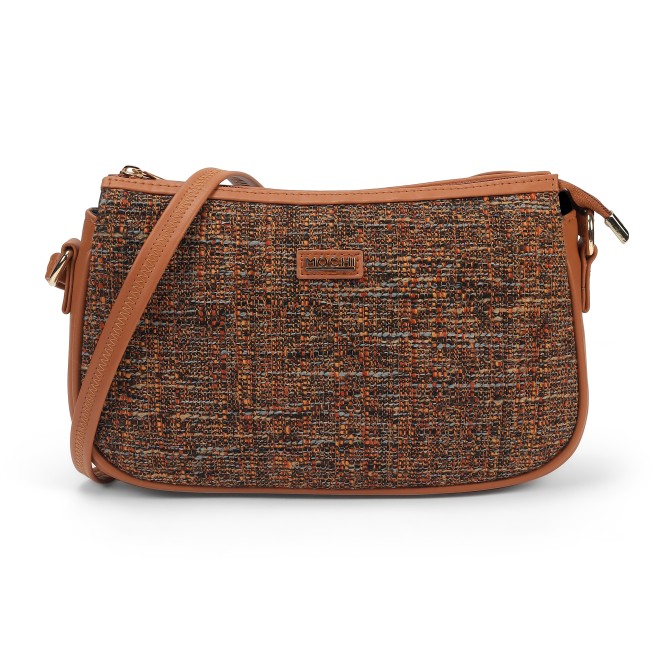 Mochi Women Tan Hand Bags Sling Bags